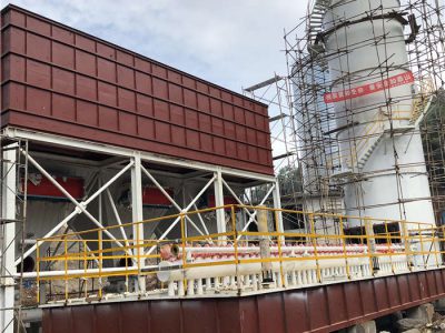 蘇瑞礦業(yè)布袋脫硫塔現(xiàn)場